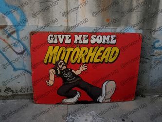 Motörhead Metal Tin Sign
