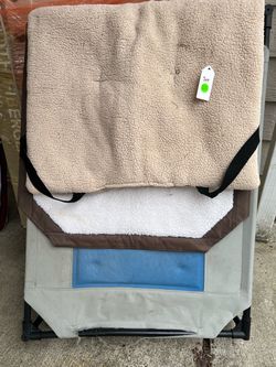 Pet Cot and Sherpa Pad Set