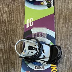 DC snowboard deck