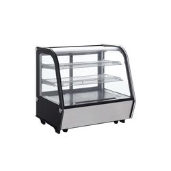 28″ Curved glass Countertop Refrigerated Showcase with LED Lighting RTW-120L-4
