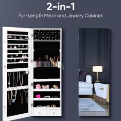 Mirror Hanging Jewelery Cabinet