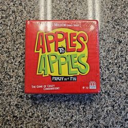 Sealed Apples To Apples "Party In A Tin"