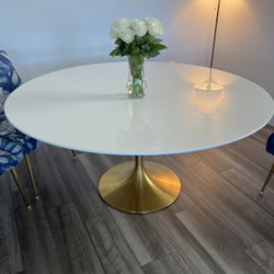 Dining Table 60in And 6 🪑 Chairs 