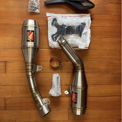 Two Competition Werkes Exhaust for Triumph Street Triple