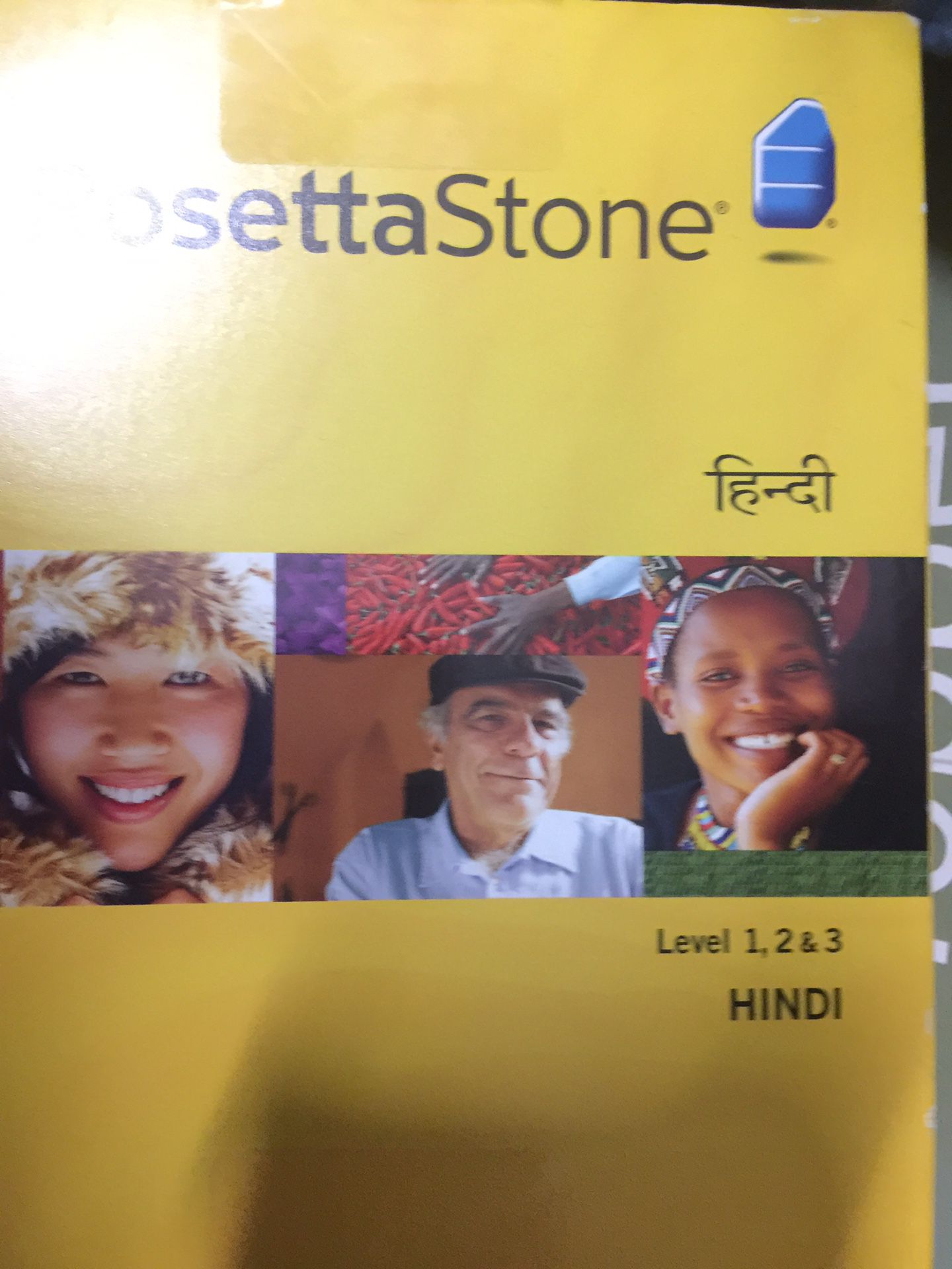 Rosetta Stone Hindi level 1,2 and 3 - software to learn Hindi Language