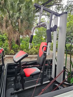 $170 New condition Hercules HomeGym. Se hace delivery for extra. 💯 Pounds&Libras Stucks
