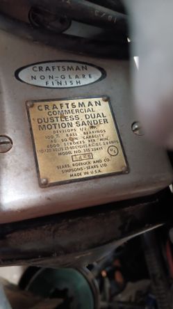 Craftsman Orbit Sander 
