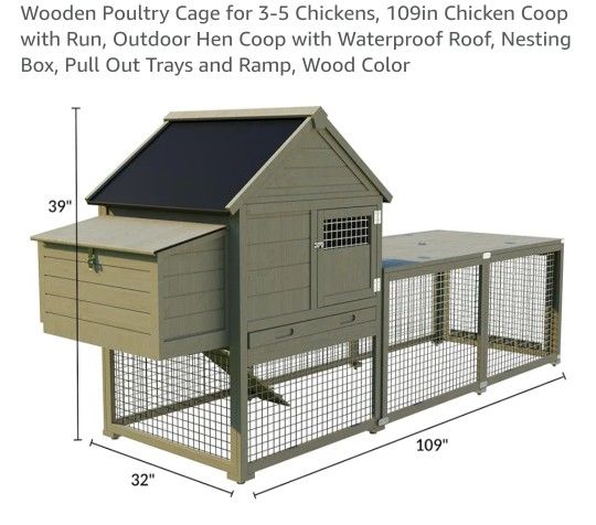 Chicken Coop 3-5 Chickens