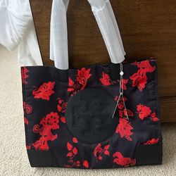 Tory Burch Ella Printed Tote Bag