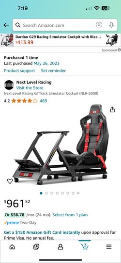 Gt Track Seat