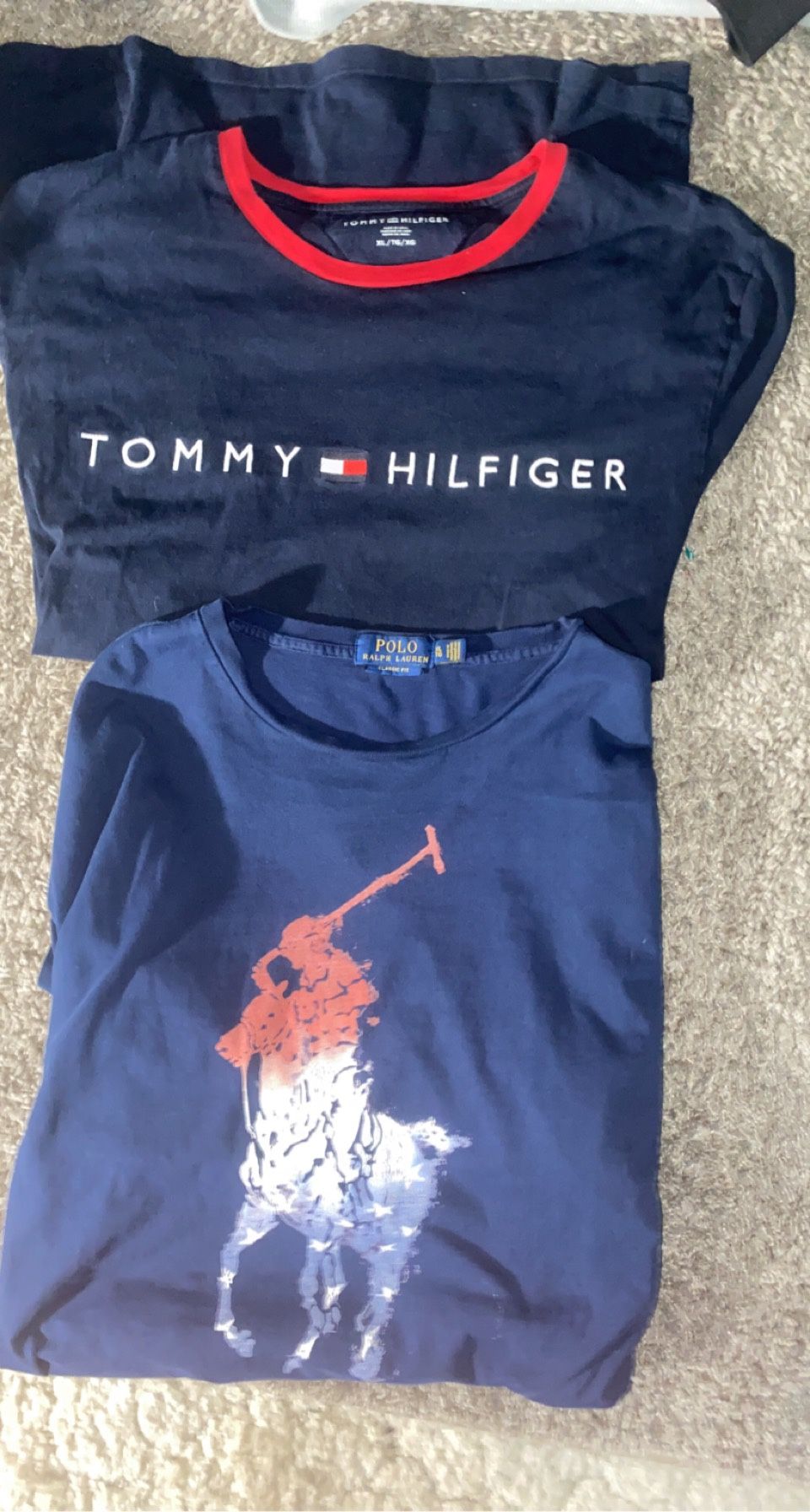 Polo And Tommy Hilfiger Shirts 10$ Each Or 2 For 15$
