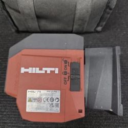 Hilti PM 2-PG Plumb 2-Point Laser Level Green Beam W/case