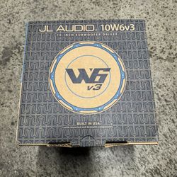JL Audio 10W6v3-4 10” Subwoofer