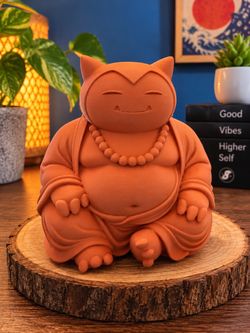 5” Snorlax Buddha 3D Printed Figurine