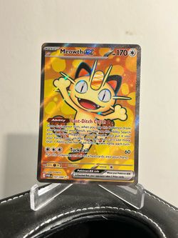 Pokemon Meowth Ex Full Art