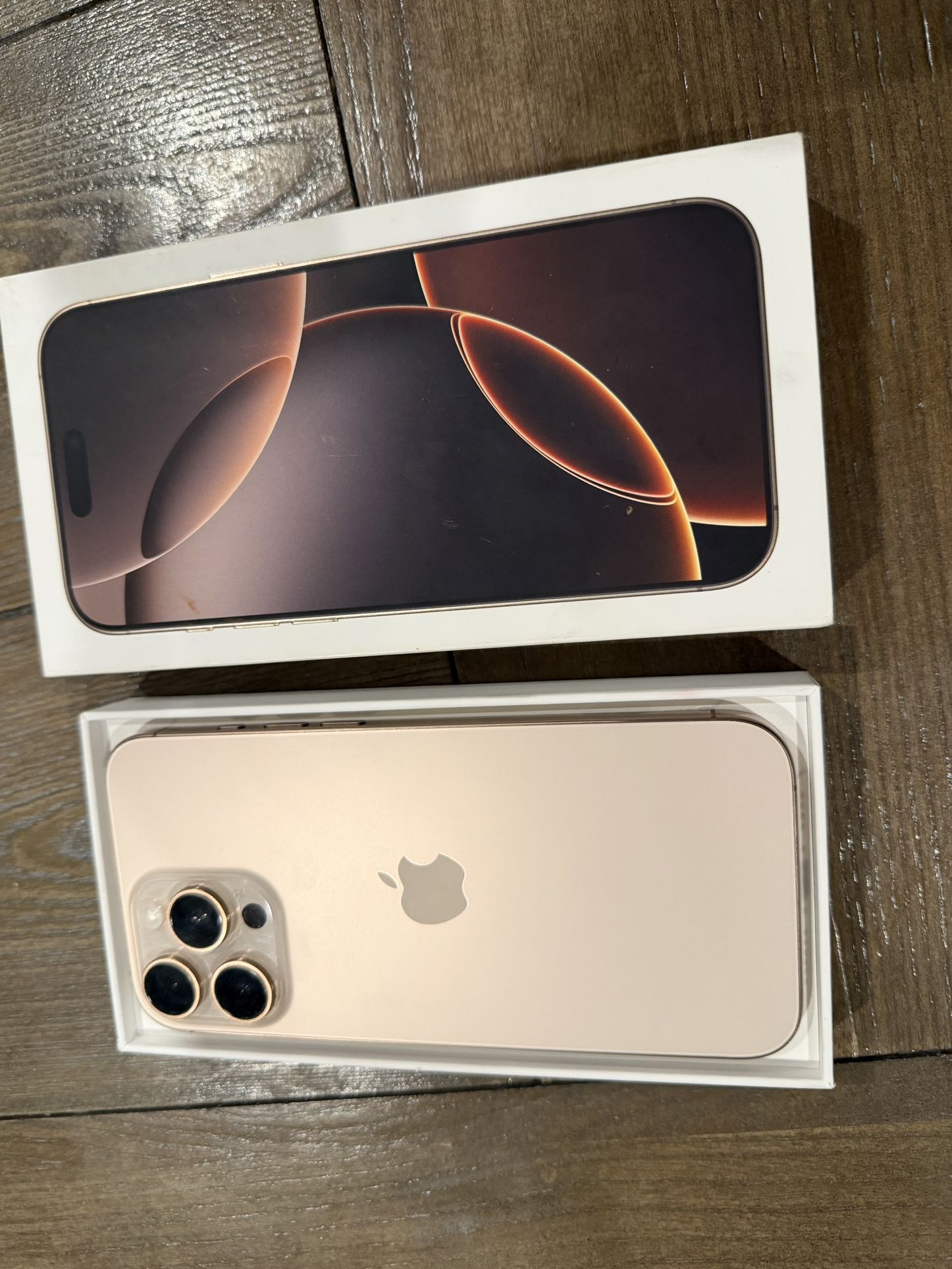 iPhone 16 Pro Max 256 GB. Desert Titanium . Unlocked for all carriers