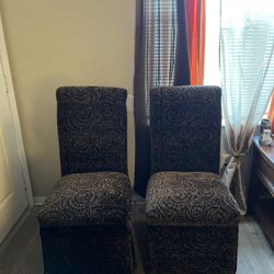 Upholstered Chair Set