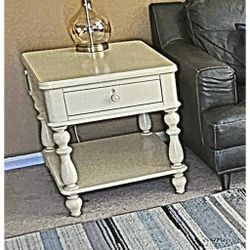 Solid Wood End Table