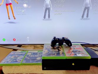 Xbox 360 system complete with games