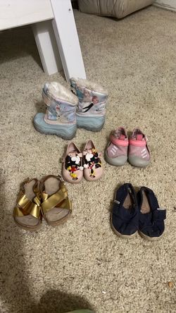 Toddler Girls Shoe Bundle – 5 Pairs