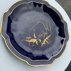 Vintage German Porcelain Bowl – Echt Kobalt JLMENAU