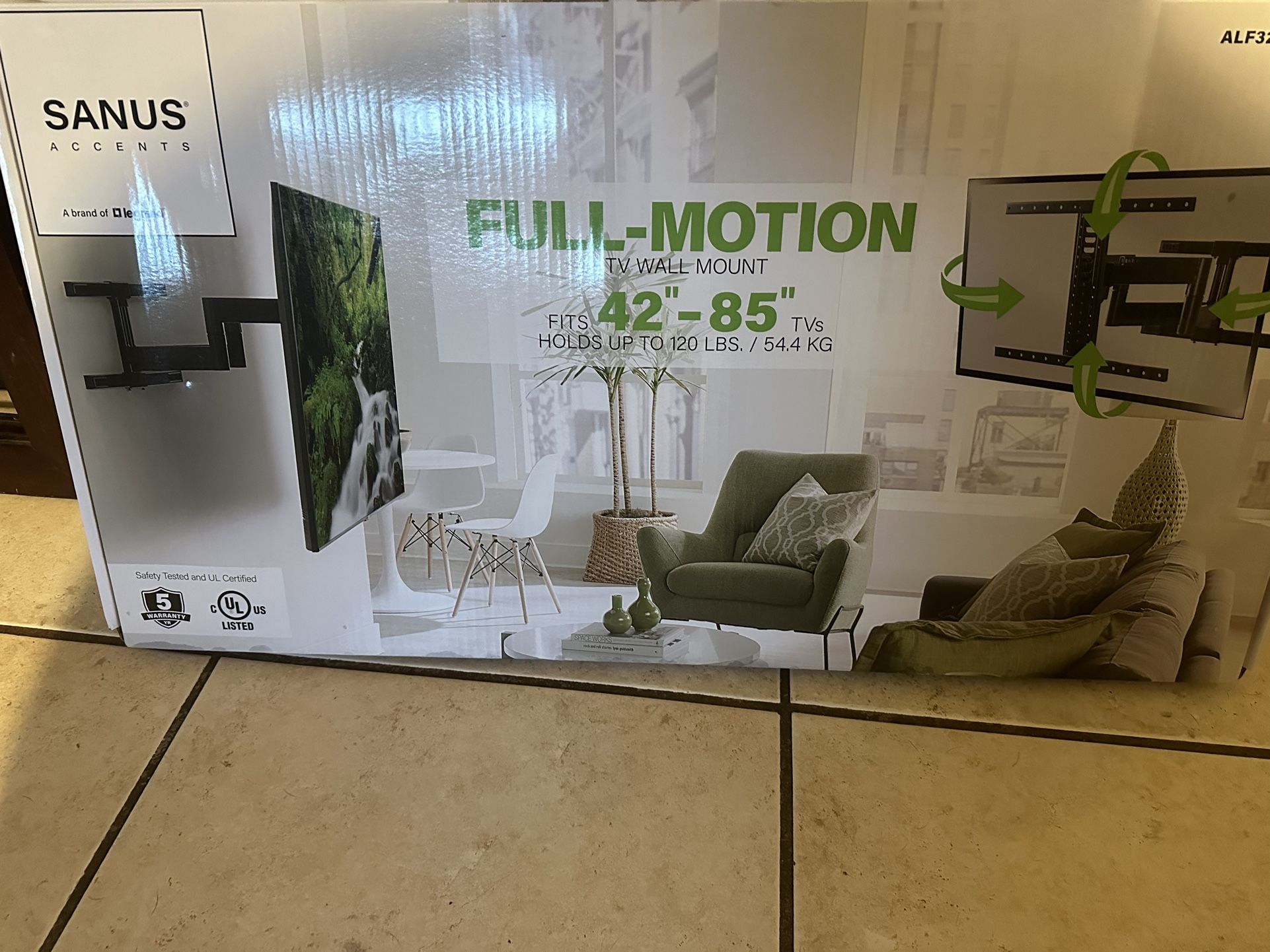 Sanus Full Motion TV Wall Mount