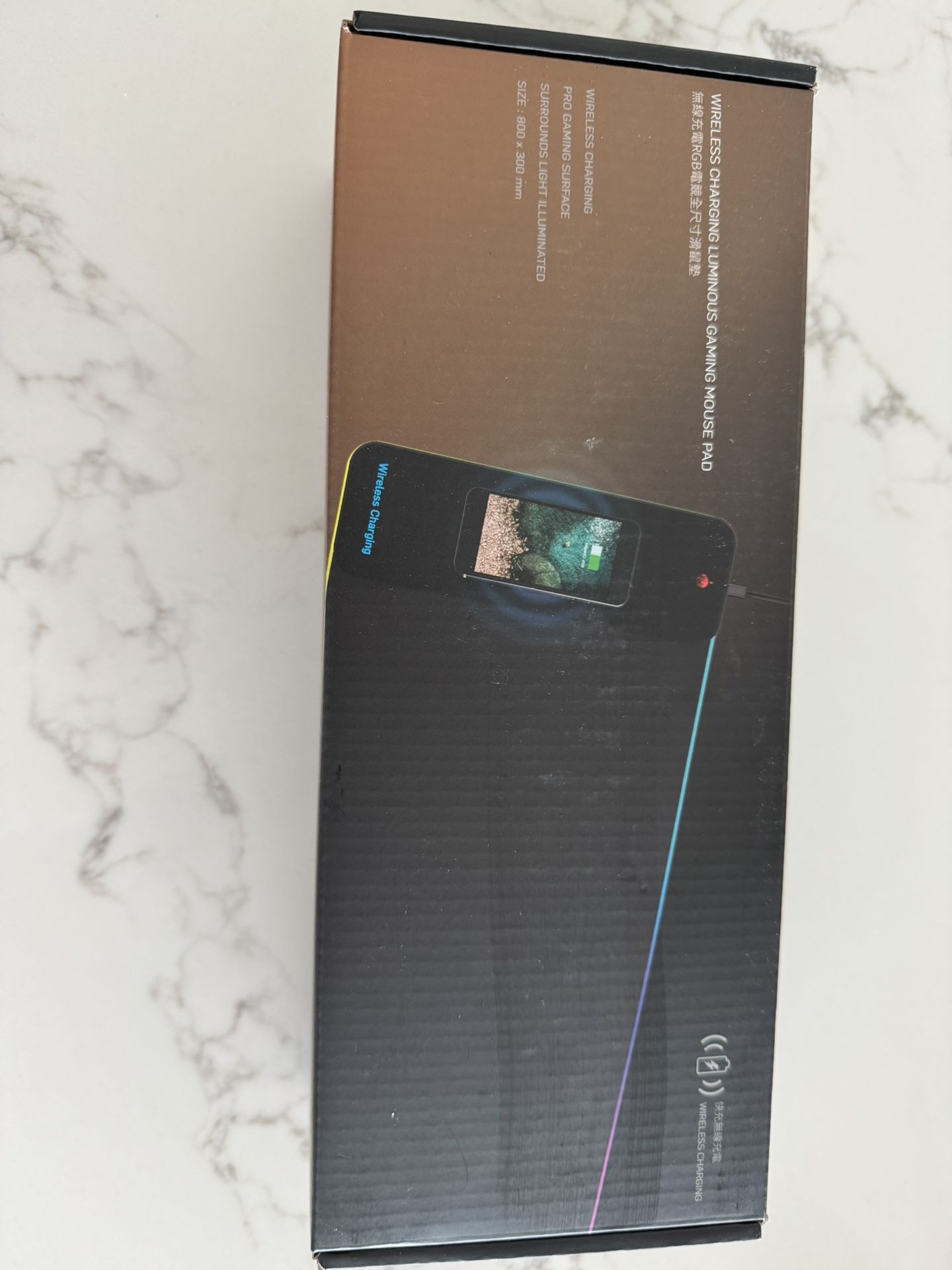 LED Wireless Charging Mouse Pad