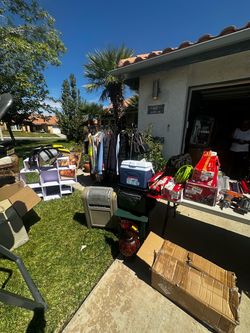 Yard Sale Saturday 5, from 8 am to 3pm at 447 Alamosa Ave Palmdale
