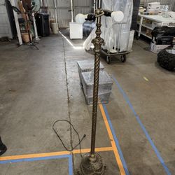 Antique Brass Lamp Post 