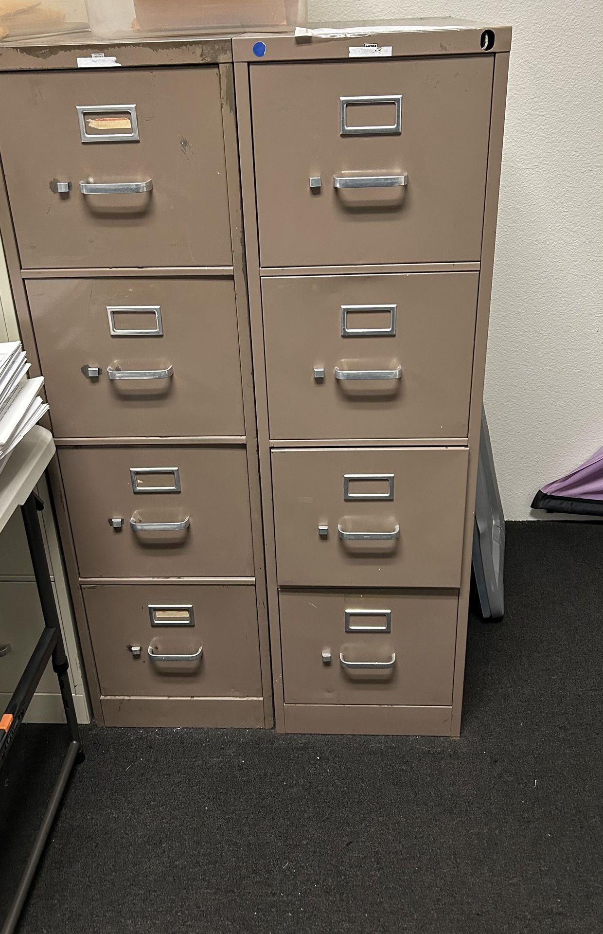 3 File Cabinets