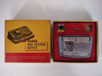 Cine-Kodak Duo Splicer Outfit for 8mm & 16mm Movie Camera Film