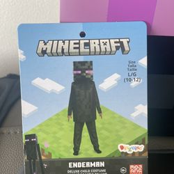 Enderman Minecraft Size 10-12 (disfraz)