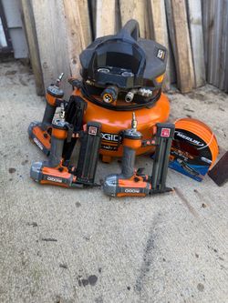 Air compressor and guns