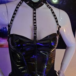 Dungeon Dynasty Vinyl Halter Top