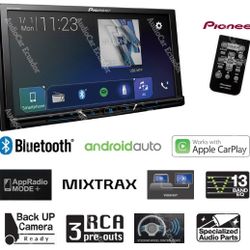 Pioneer 2DIN DMH-Z5150BT 7" Car Stereo Apple CarPlay, Android Auto & Bluetooth (No CD) W/Back Up Cameral 