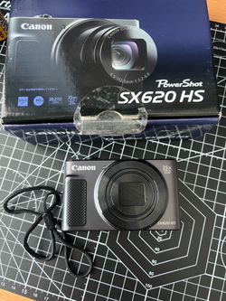 Canon Powershot SX620 HS 20.2 MP Black Digital Camera