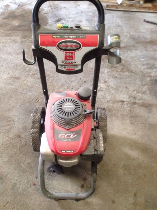 Honda pressure washer