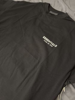 Essentials Black Fw24 T Shirt Tee