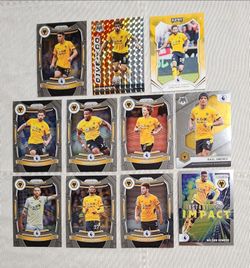 Wolverhampton Wanderers Soccer Cards Bundle 11 Included