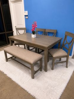 🍽️ New Dining Table Set w/ Chairs & Bench $10 Down