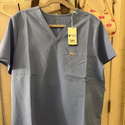 FIGS CATRINA SCRUB TOP