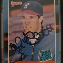 88 Donruss "Black Jack" McDowell RC AUTO!