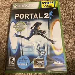 Portal 2 game on Xbox 360 - Wrapped