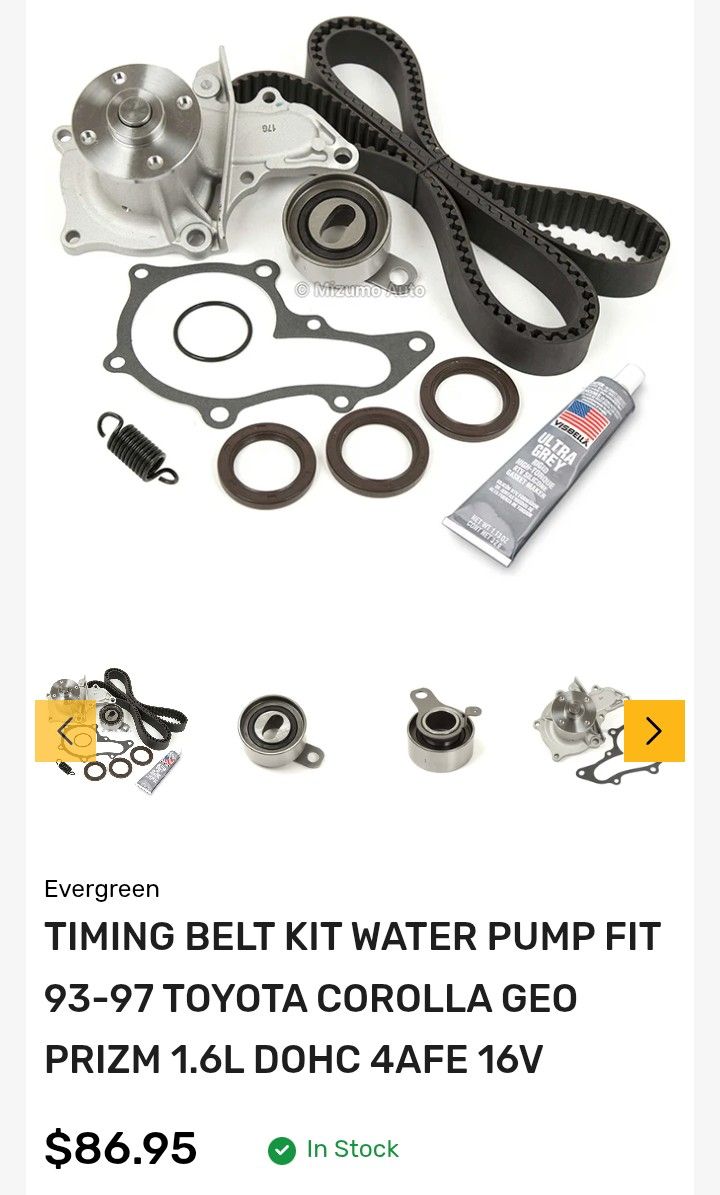 Water Pump Full Kit &Timing Belt