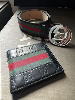 Gucci Wallet And belt