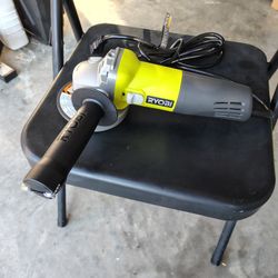 Ryobi angle grinder/ NEW OPEN-BOX $40