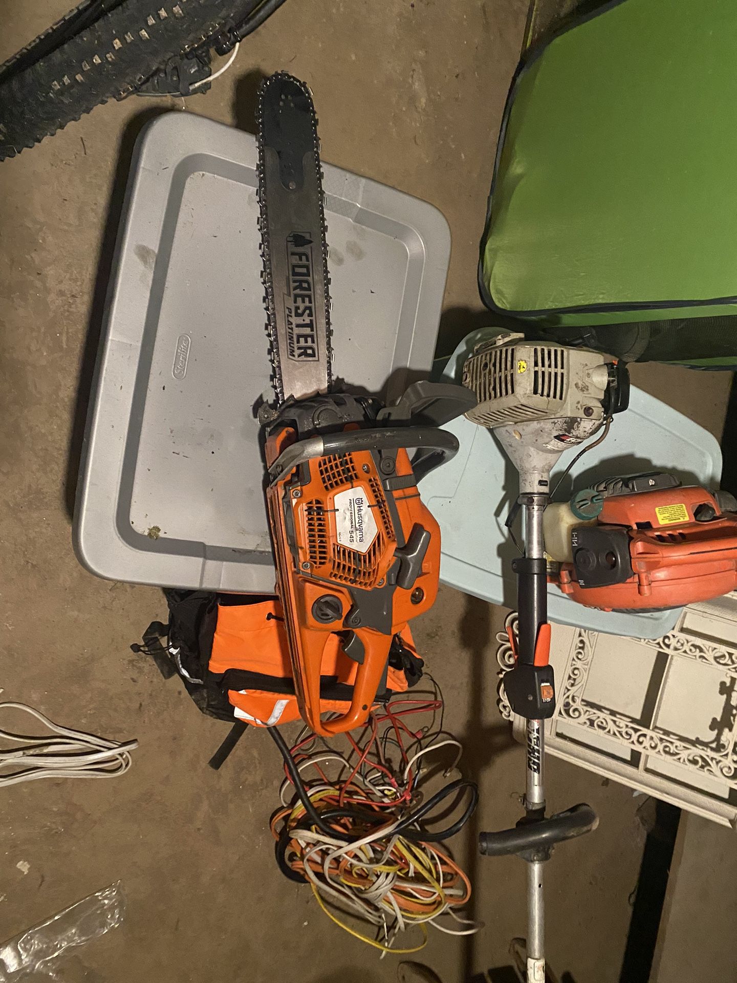 Husqvarna 545 Chainsaw With Brand New 20” Bar And Chain