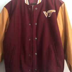 Virginia tech button up jacket