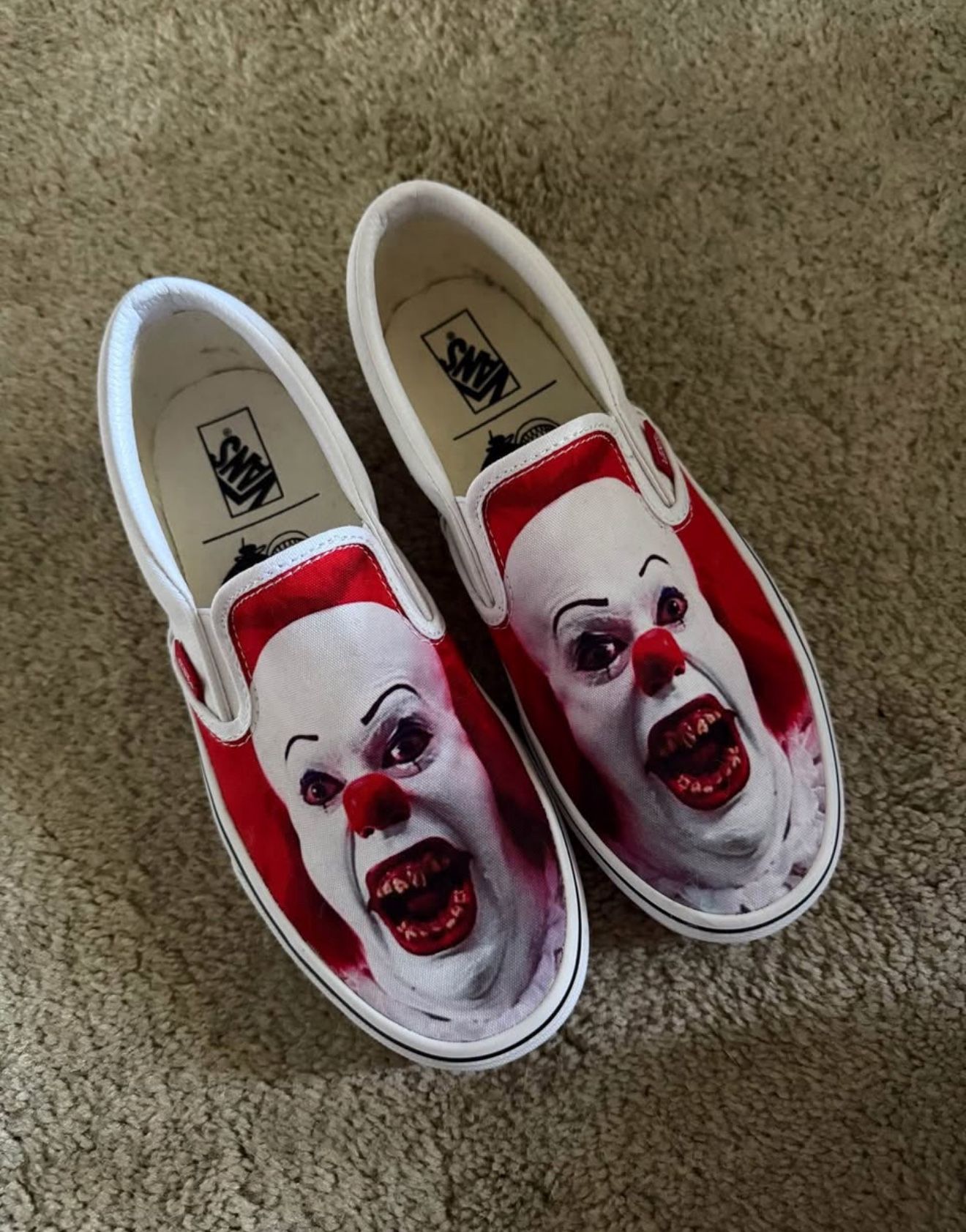 Pennywise slip on vans