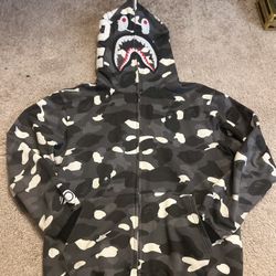 BAPE CAMO ZIP UP XXL